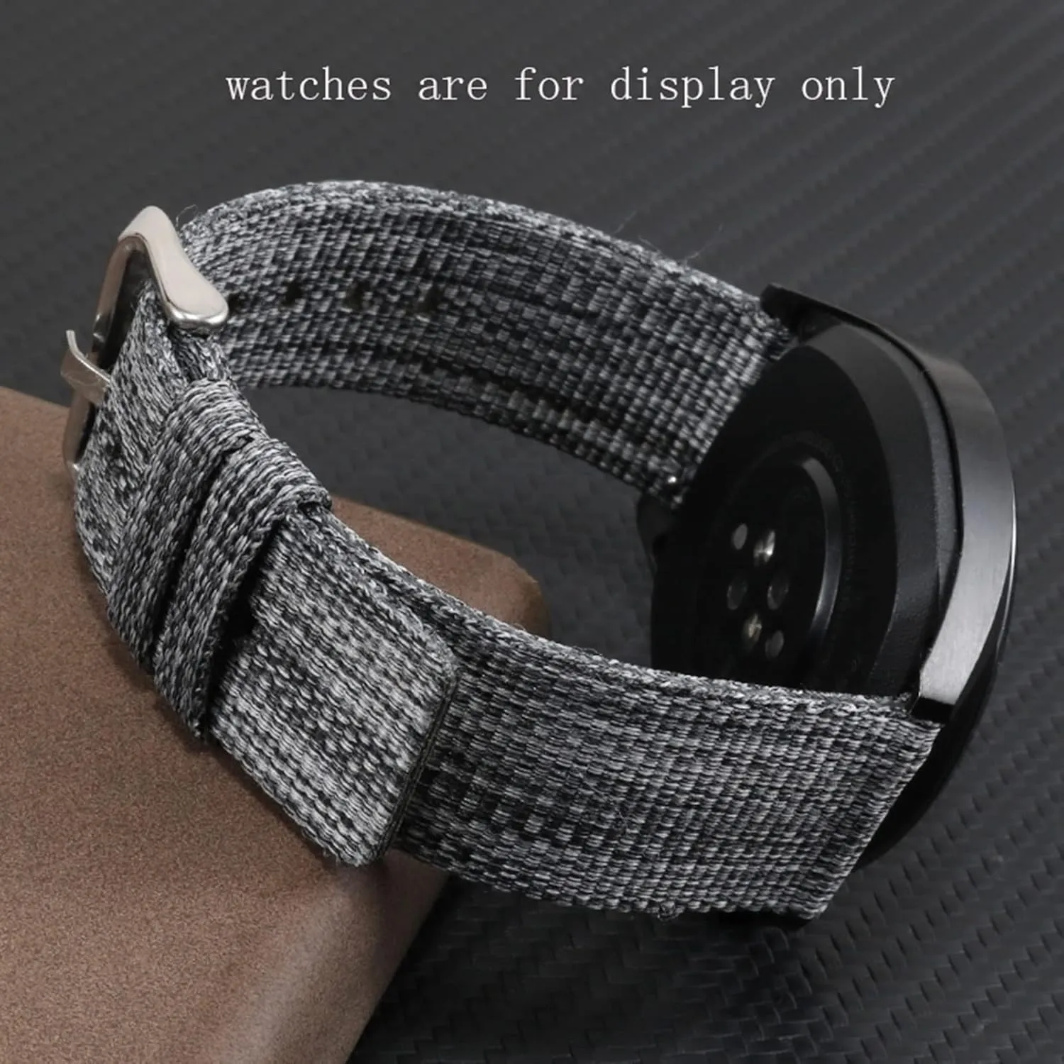 Canvas Nylon Fabric Sweat Absort Watchband for Replacement Dial Quartz Watch Wrist Band Universal Strap,18-24mm Thickened laser reverse depot girl lull rhinoceros Soft 