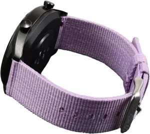 Canvas Nylon Fabric Sweat Absort Watchband for Replacement Dial Quartz Watch Wrist Band Universal Strap,18-24mm Thickened laser reverse depot girl lull rhinoceros Soft 