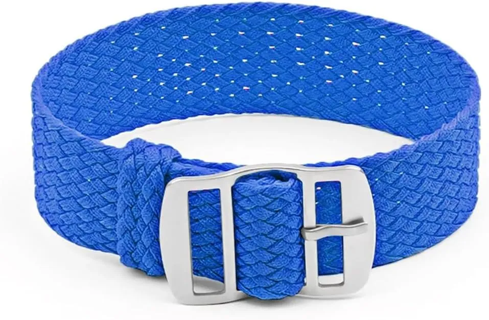 Canvas Nylon Watch Strap 16mm 18mm 20mm 22mm mesh Strap for Men and Women equivalent Colorful Woven Watch Strap one Long 