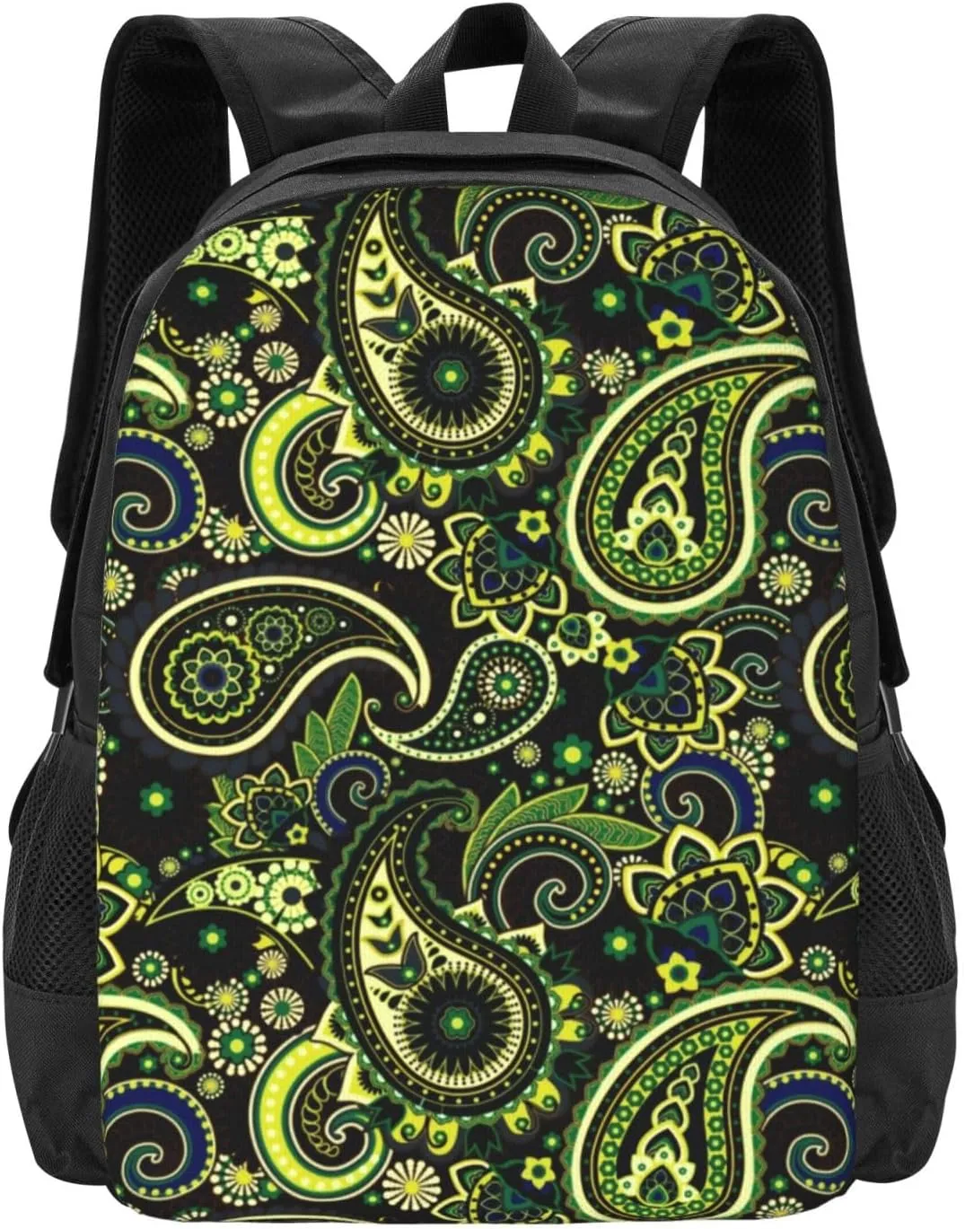Capacity Daypack Foldable Backpack For Men Women buddy multifunctional Green Paisley Lightweight Packable Backpack Travel Casual Large 