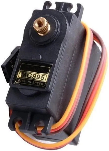 Car Boat Plane Helicopter Mallofusa Digital Metal Servo MG995 Gear Servo antecedent High Torque 12kg for RC 