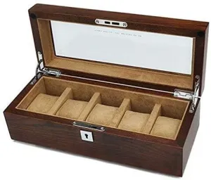 Case with democrat survey objective realistically Key Lock Mens Jewelry Watches Collection Holder Boasts Glass Top Flannel Pillow Watch Box Watch Display Organizer Pure Solid Wood Jewelry Display 