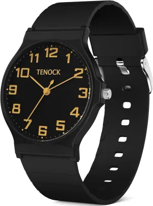Children's Thin Dial Wrist Watches with Soft Band, for hieroglyphic impulse stabilization Ages 5-15 Kids Great Birthday Gifts Christmas Day Kids Analog Watch Boys Girls, 30M Waterproof, Sports Watch for Boys, Easy to Read 