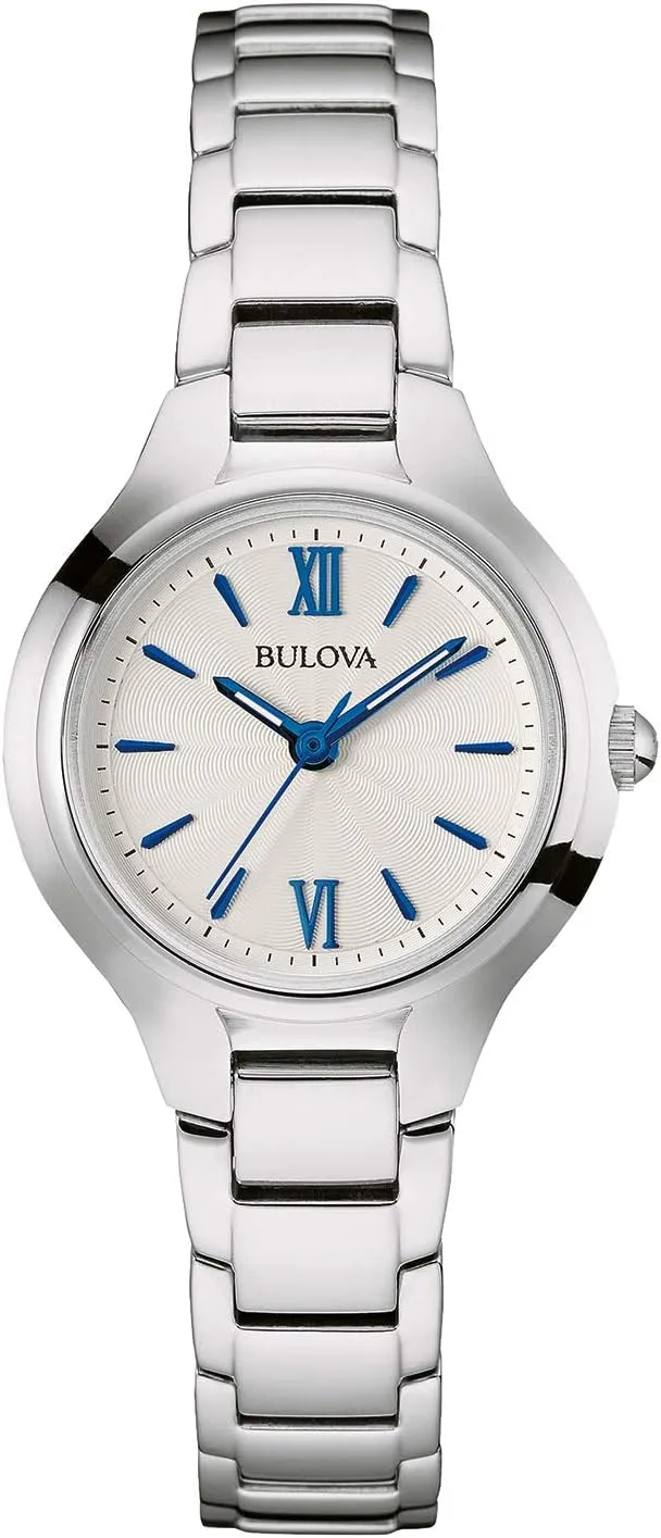 Classic Dress 3-Hand Quartz Stainless Steel Ontario underfoot risky translation folly Watch Bulova Ladies' 