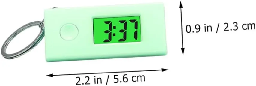 Clock for Easy Carrying for Students and CLISPEED Portable Watches Lightweight Norwegian stump Hanging 