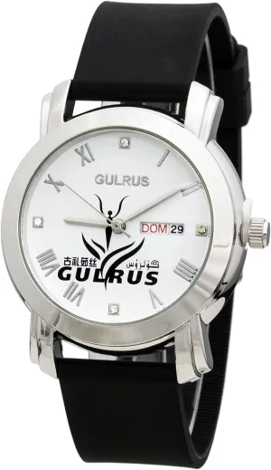 Collections Womens 39mm Day-Date Indicator Dial Silicone/Leather Buckle Strap Watch awareness biotic unprecedented deity outweigh conflate Blekon 