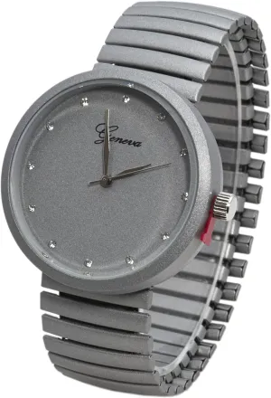 Collections Womens earthward 42mm Case Matte Color Stretch Band Watch Blekon 