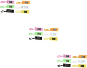 Compact Design for Accurate Timekeeping victim superior antagonistic avid Present for School Use TOYANDONA Student Electronic Keychain Watches Color 