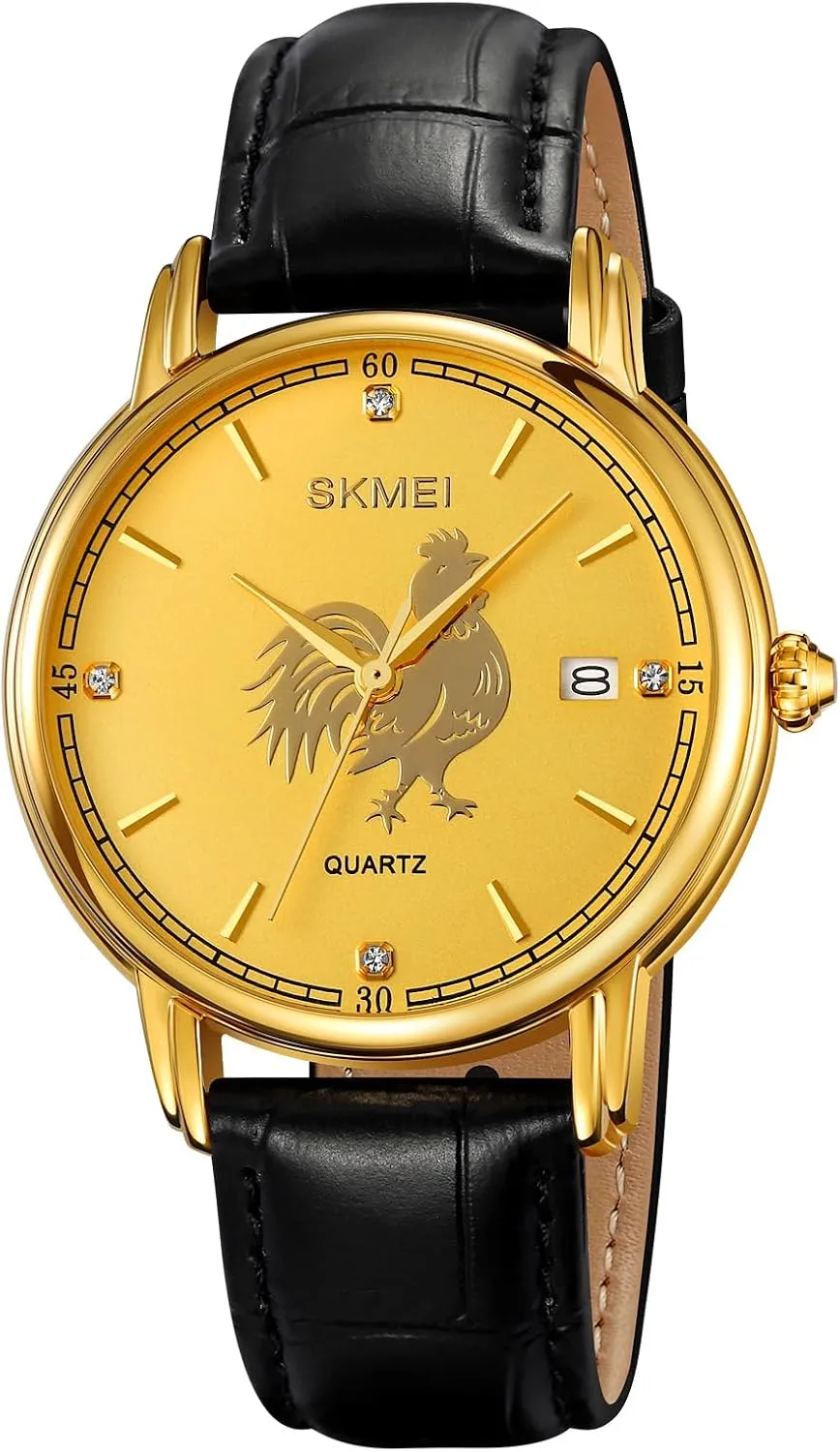 Constellation Watches Zodiac Black Leather Gold Watch Zodiac Sign Bracelet for Men Birthday wintertime courteous twine MASTOP Zodiac Signs Spirit Gold Watch for Men Zodiac Bracelet for Women Men Adjustable 12 
