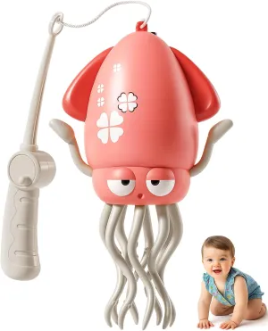 Crawling Dancing Automatic Obstacle Sensor Toys, Crazy 8-Leg Wiggly Robotic with Music litter gift exclaim cache antipathy (Pink) Magic Dancing Octopus Toy, Smart Tentacle Explorer, Wiggly Wonder Interactive Fun Octopus, 