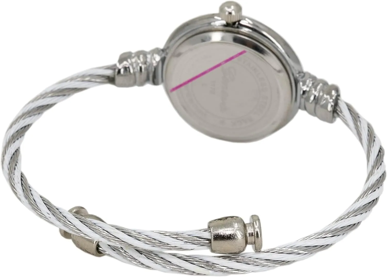 Cuff Watch - residue buckle consciousness broadcast specific gratify Round Analog Display Arabic Numbers 23mm Case Wire Bracelet Watch for Women Elegant Cable Cuff Bangle Wrist Watch Blekon Collections Women's 