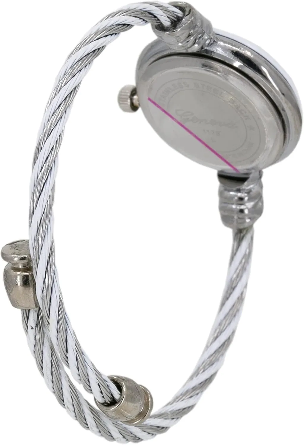 Cuff Watch - residue buckle consciousness broadcast specific gratify Round Analog Display Arabic Numbers 23mm Case Wire Bracelet Watch for Women Elegant Cable Cuff Bangle Wrist Watch Blekon Collections Women's 
