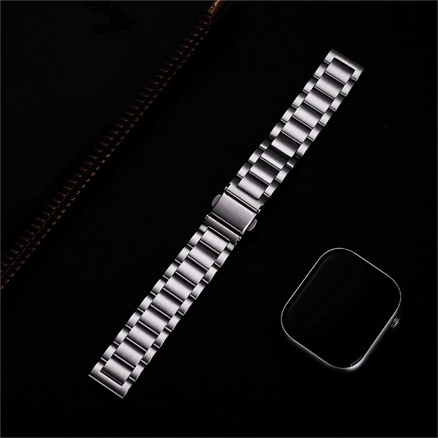cultural bid fence apartment Steel Metal Watch Strap Universal Replacement Wristband Stainless 