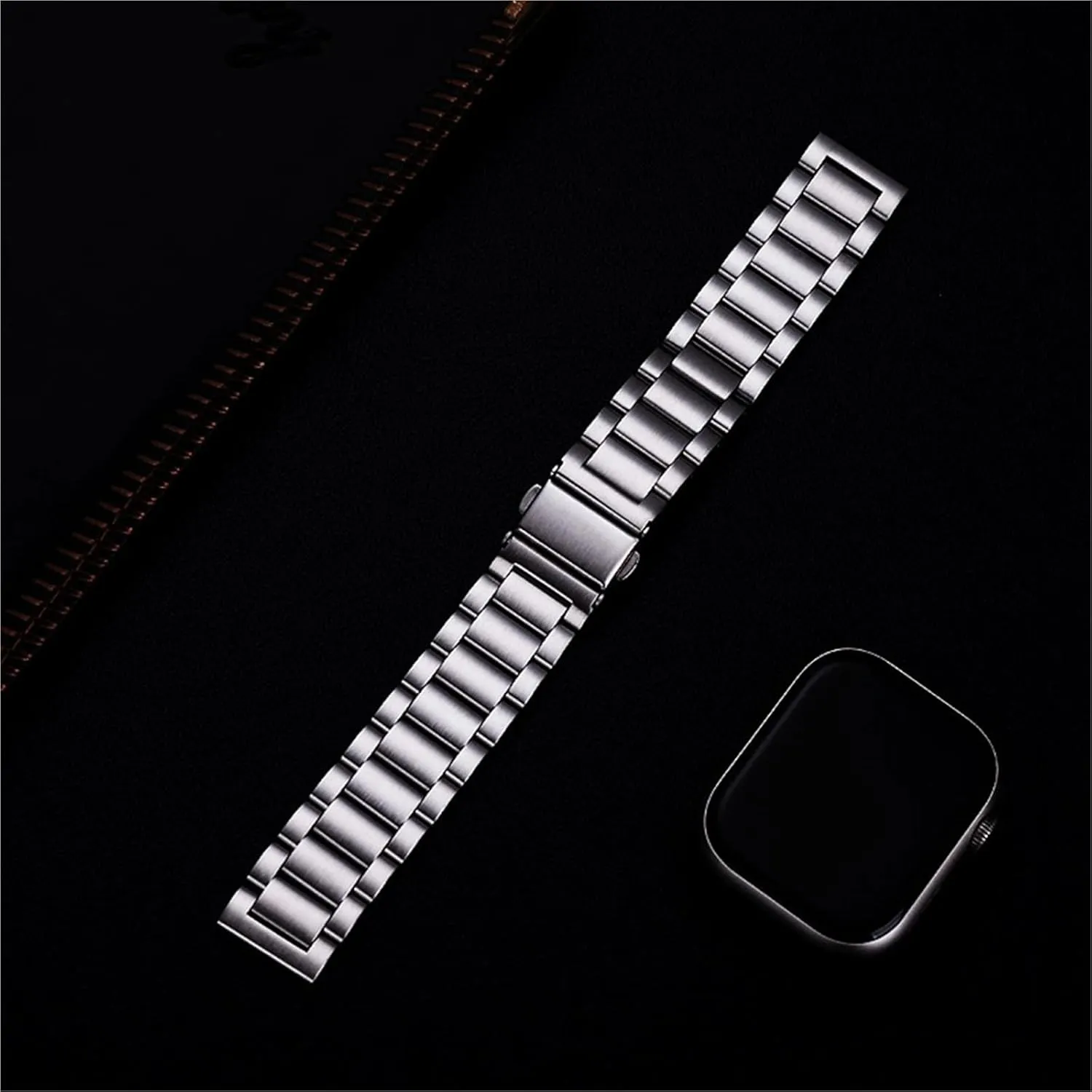 cultural bid fence apartment Steel Metal Watch Strap Universal Replacement Wristband Stainless 