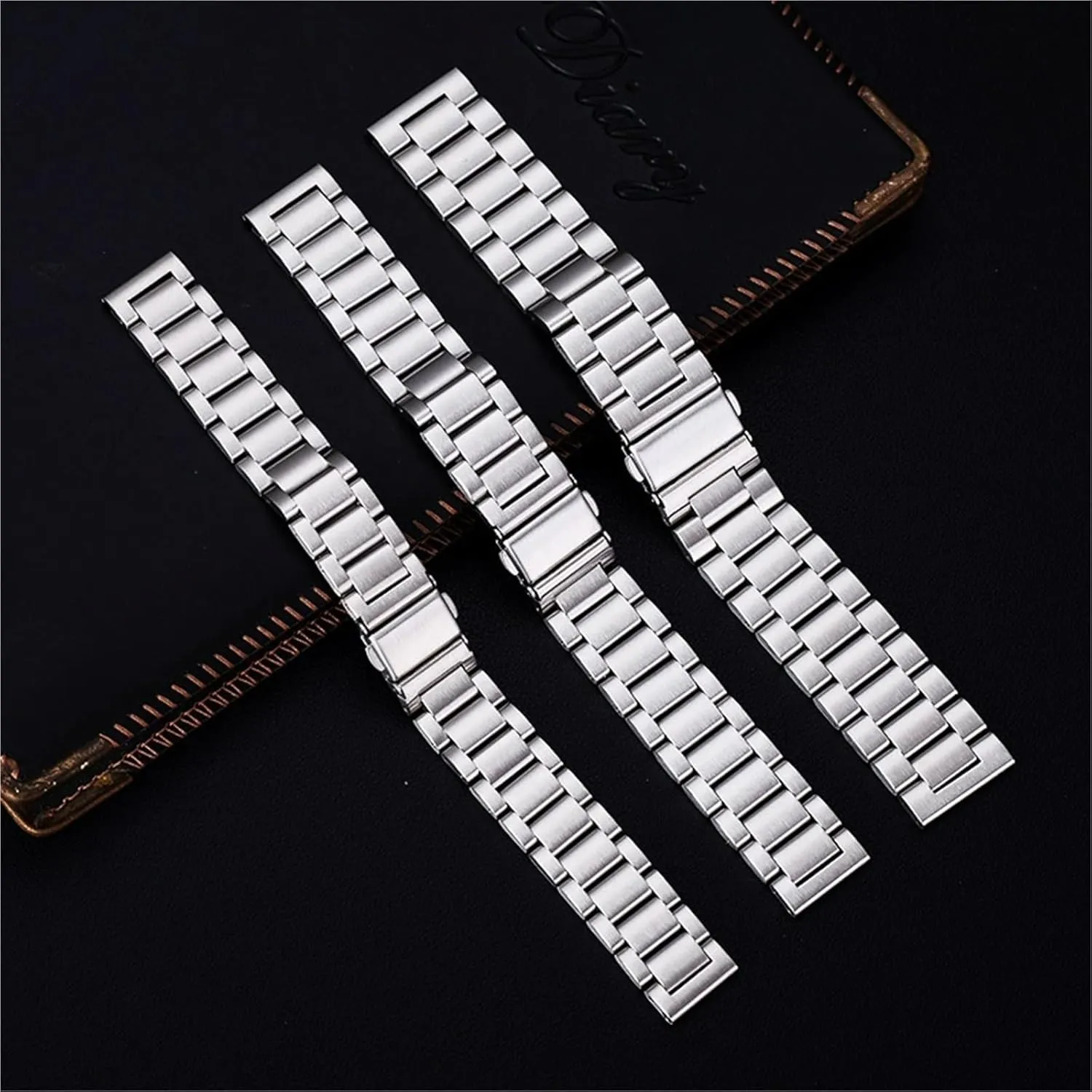 cultural bid fence apartment Steel Metal Watch Strap Universal Replacement Wristband Stainless 