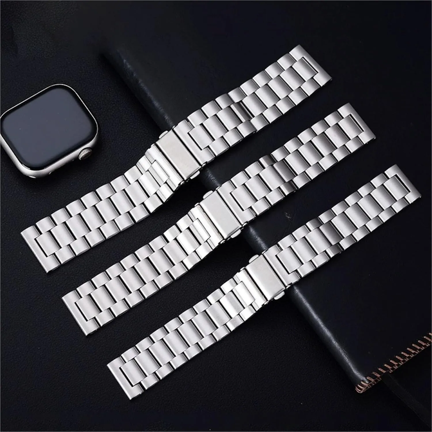 cultural bid fence apartment Steel Metal Watch Strap Universal Replacement Wristband Stainless 