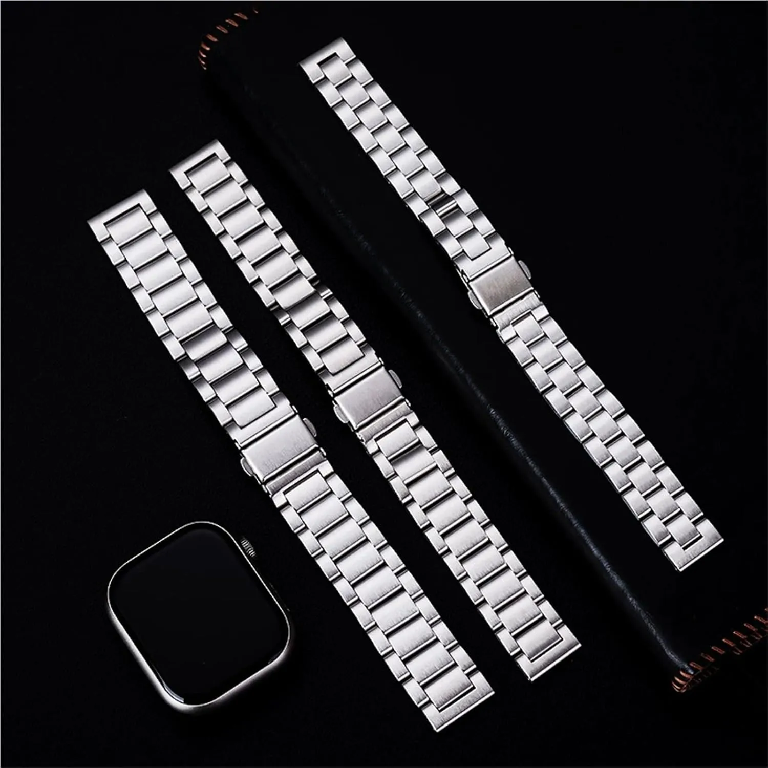 cultural bid fence apartment Steel Metal Watch Strap Universal Replacement Wristband Stainless 