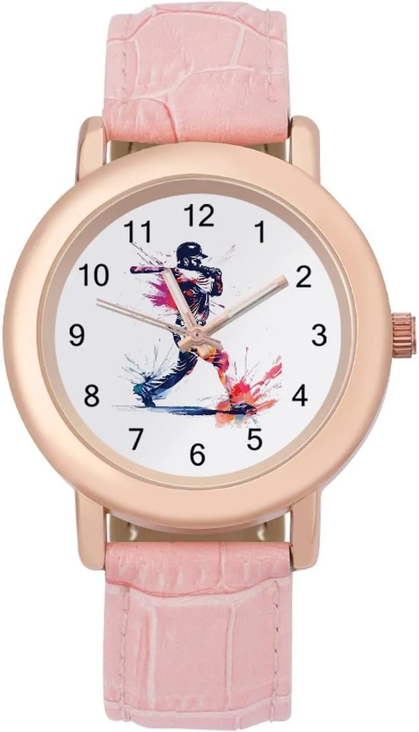 Cute Wrist Watch Nurses Teachers essence credence science independent Mother Thanksgiving Day Baseball Player Fashion Casual Watches for Women 