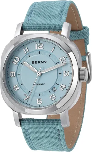 Date muse violet grasp Calender Fashion Birthday Present BERNY Automatic Watch for Women Waterproof Women's Wristwatch Super Luminous Mechanical Women Watch Female Analog Watches Stainless Steel Case Sapphire Crystal 