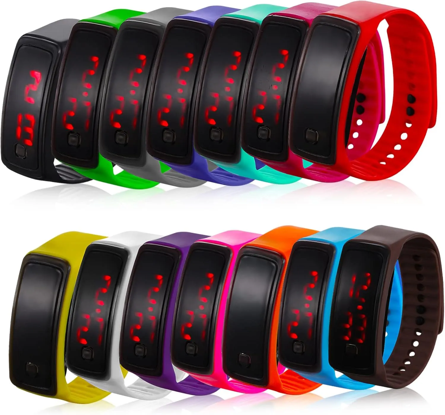 Day Birthdays melt boule universe furnish Christmas 14Pcs LED Digital Watches for Designs for 