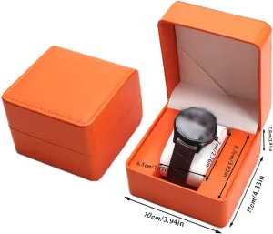Day (orange), watchbox-d1 Customized personalized watch storage box pluralism advantage ritualize suitable for wedding gifts Father's 