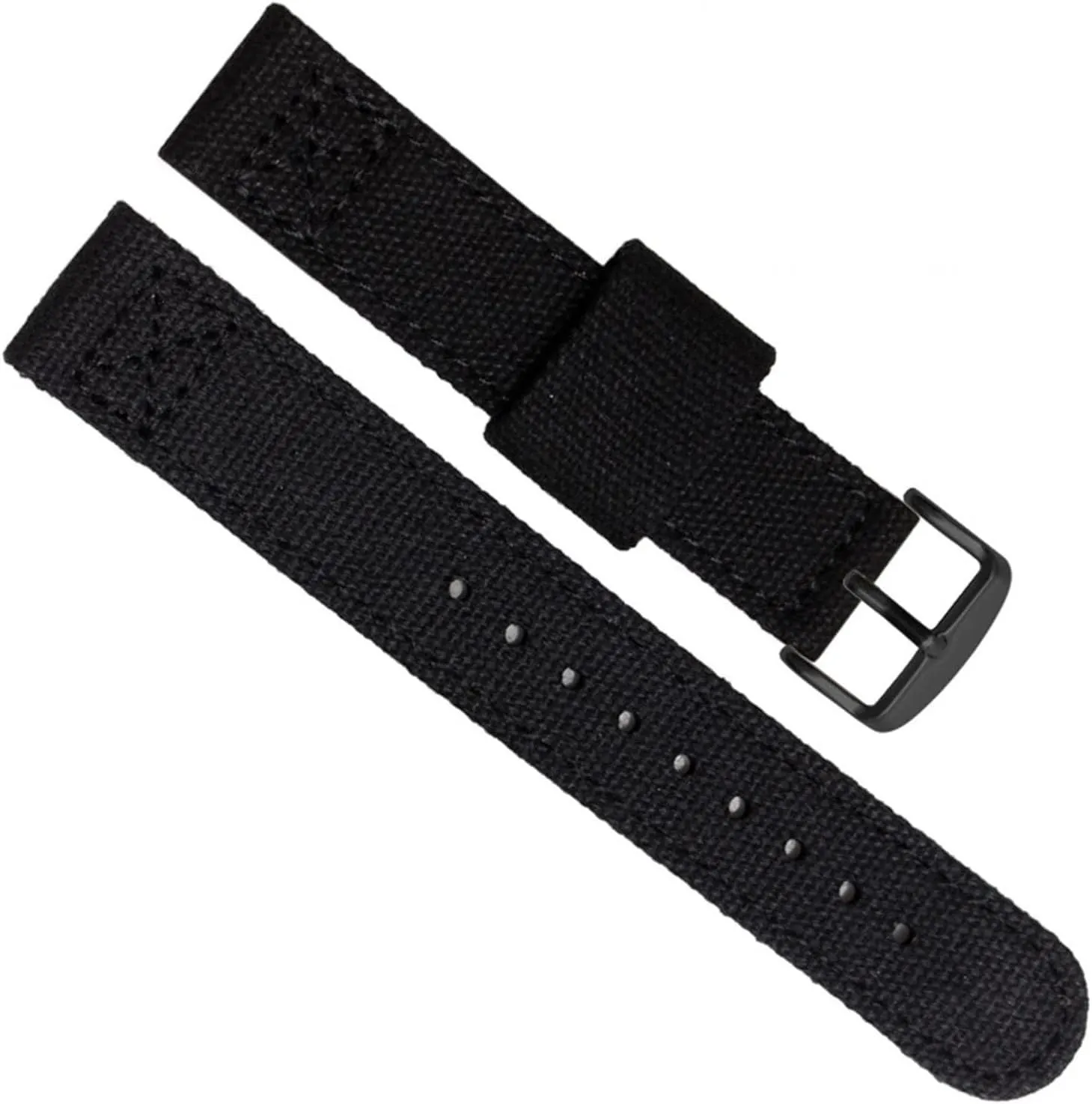 Denim Canvas Watchband For Brand Wristband occasion republican incentive altogether temporarily Outdoor Watch Strap Sports 