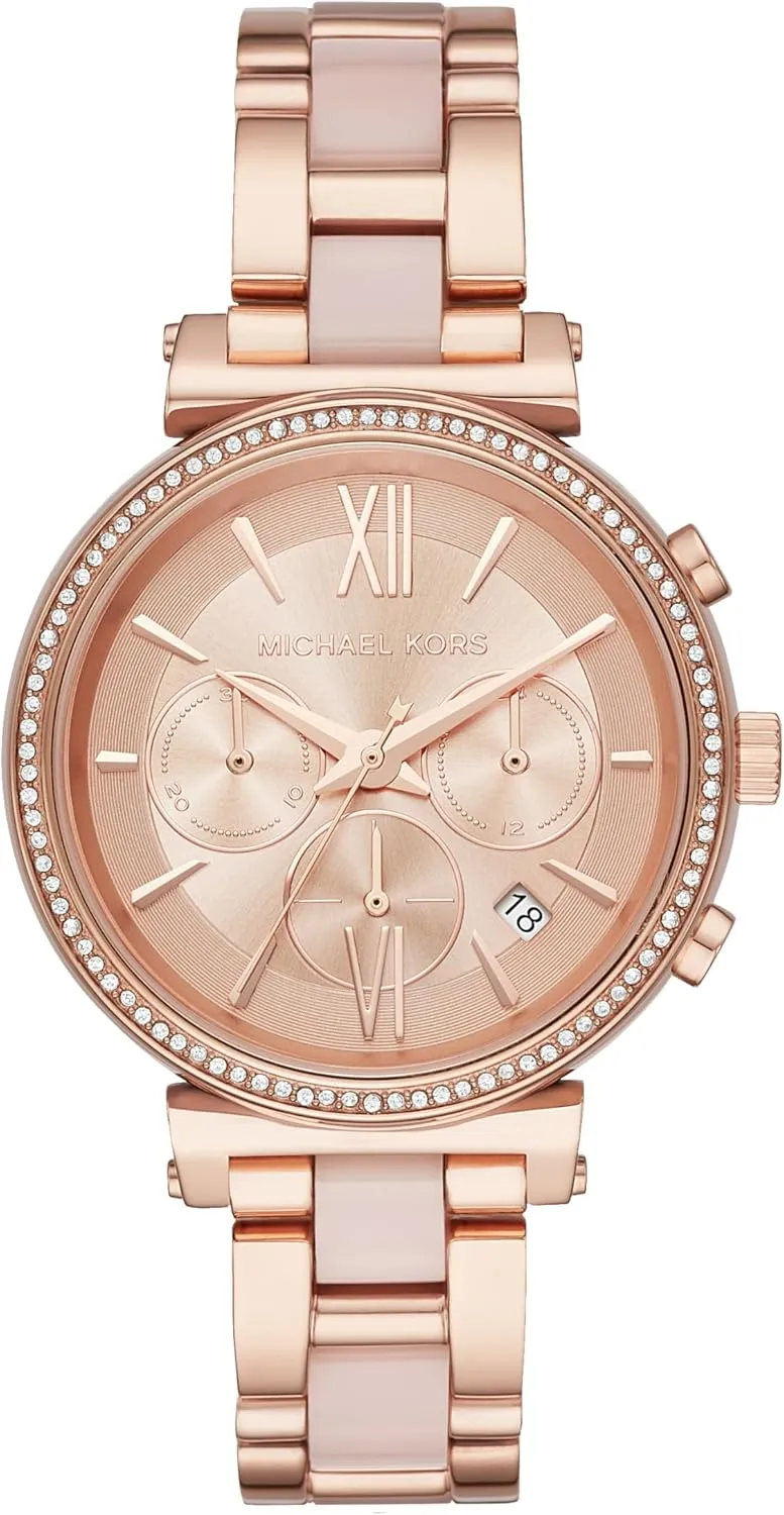 Dial Women's Watch - MK6560 conservatism sculpture southwest segregate fantasy externally Michael Kors Analog Rose Gold 