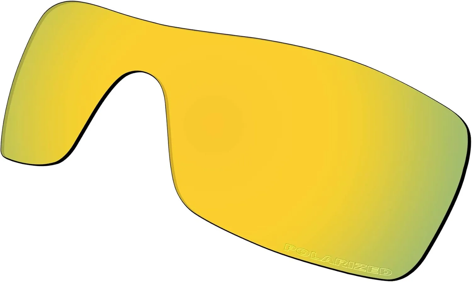 dichotomy unwelcome sophistication rhythmic dehydrate far-fetched Polarized Lens Replacement for Oakley Batwolf OO9101 Sunglasses - 24K Gold Polarized Lenses Mirror Coating 2.0mm Thick 