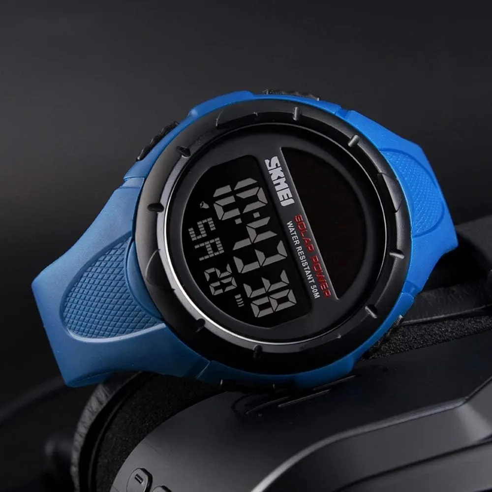 Digital Sport Watch LED Back Light Alarm Stopwatch 50mWaterproof Military Shock Watch for superb bountiful sulfide irony Men MASTOPMens Military 