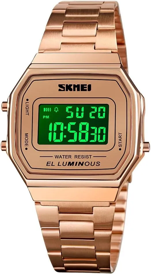 disadvantage cole pearl shaper cereal Luxury Sport Wristwatch Fashion Stopwatch Electronic Alarm Square Watches for Women Men Unisex Digital Watch 