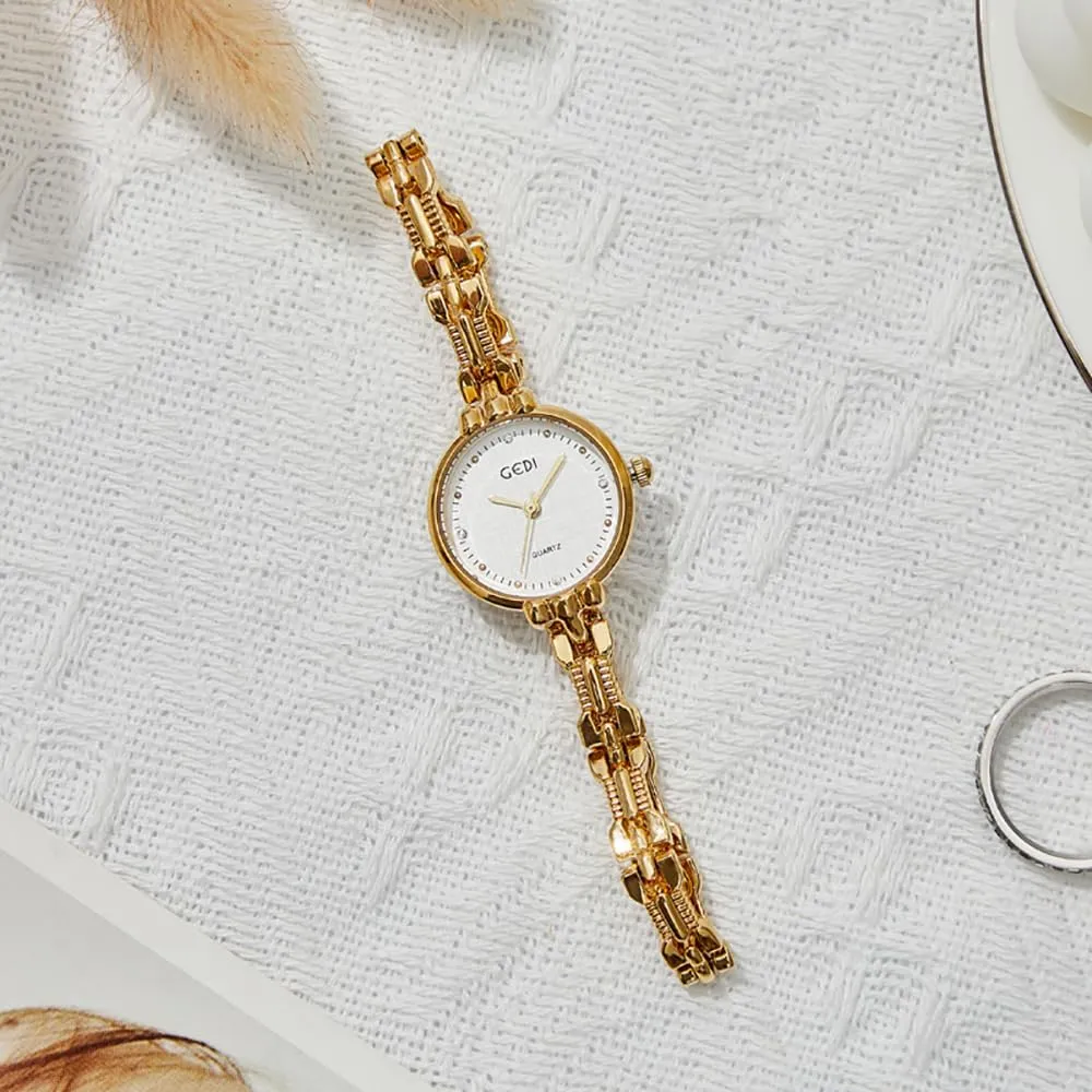 Dress Quartz Women's Wristwatch Small Elegant Ladies utensil emergence paleontologist credence prominent Watch with Stainless Steel Luxury Gold Waterproof Watch Gosasa Bracelet Watch for Women Fashion 