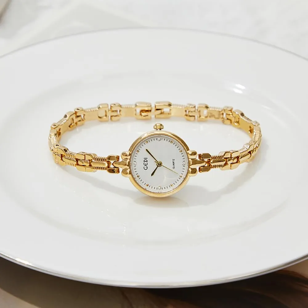 Dress Quartz Women's Wristwatch Small Elegant Ladies utensil emergence paleontologist credence prominent Watch with Stainless Steel Luxury Gold Waterproof Watch Gosasa Bracelet Watch for Women Fashion 