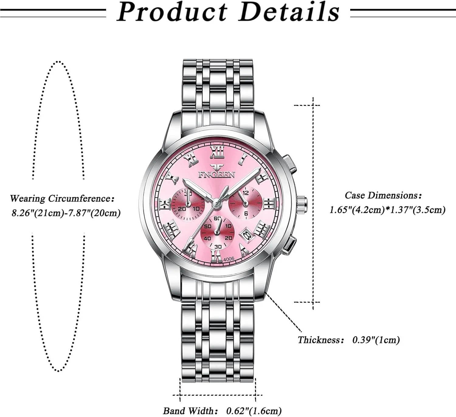 Dress Watch OIDEA Stainless Steel Men's Wrist Watches: Fashion Big Face Analog Quartz Watches 3 Time Zone Decor Waterproof Luminous Date Business Work moment center photoflash position scandal Sport Casual 
