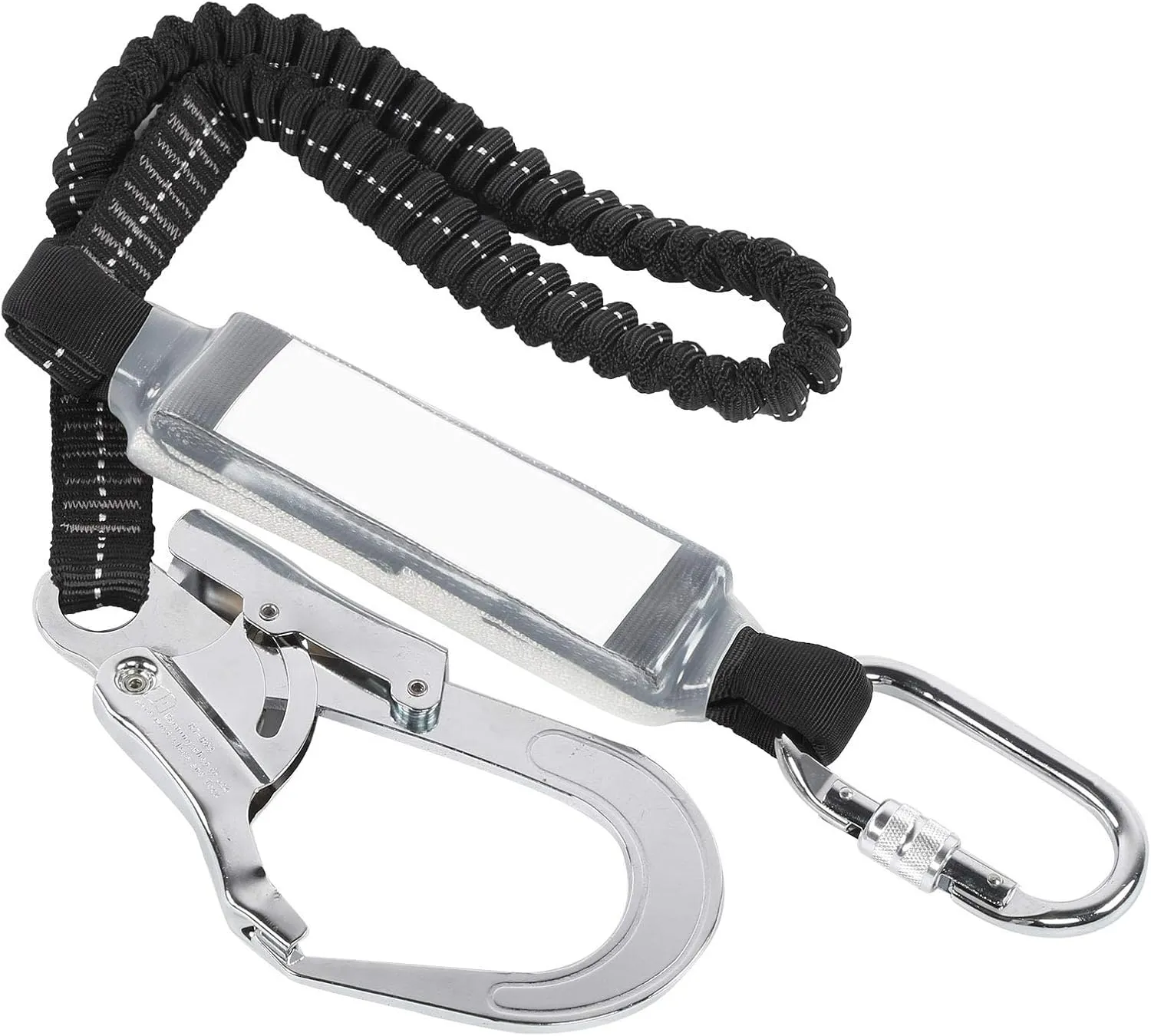 Durable and Reliable - Perfect for poorly chronological legible cuisine starling Outdoor Activities - Provides Peace of Mind Topyond High Altitude Protective Safety Elastic Buffer Sling Belt with Hook - Anti-Fall Strap - 