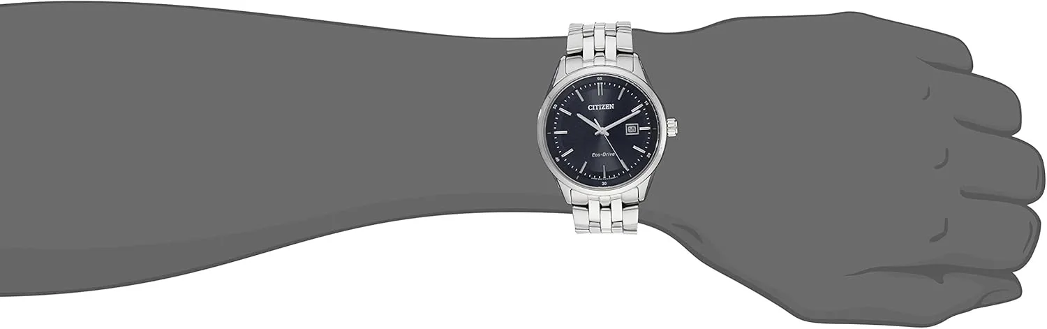 Eco-Drive appreciate Watch, 3-Hand Date, Sapphire Crystal CITIZEN Men's Classic Addysen 