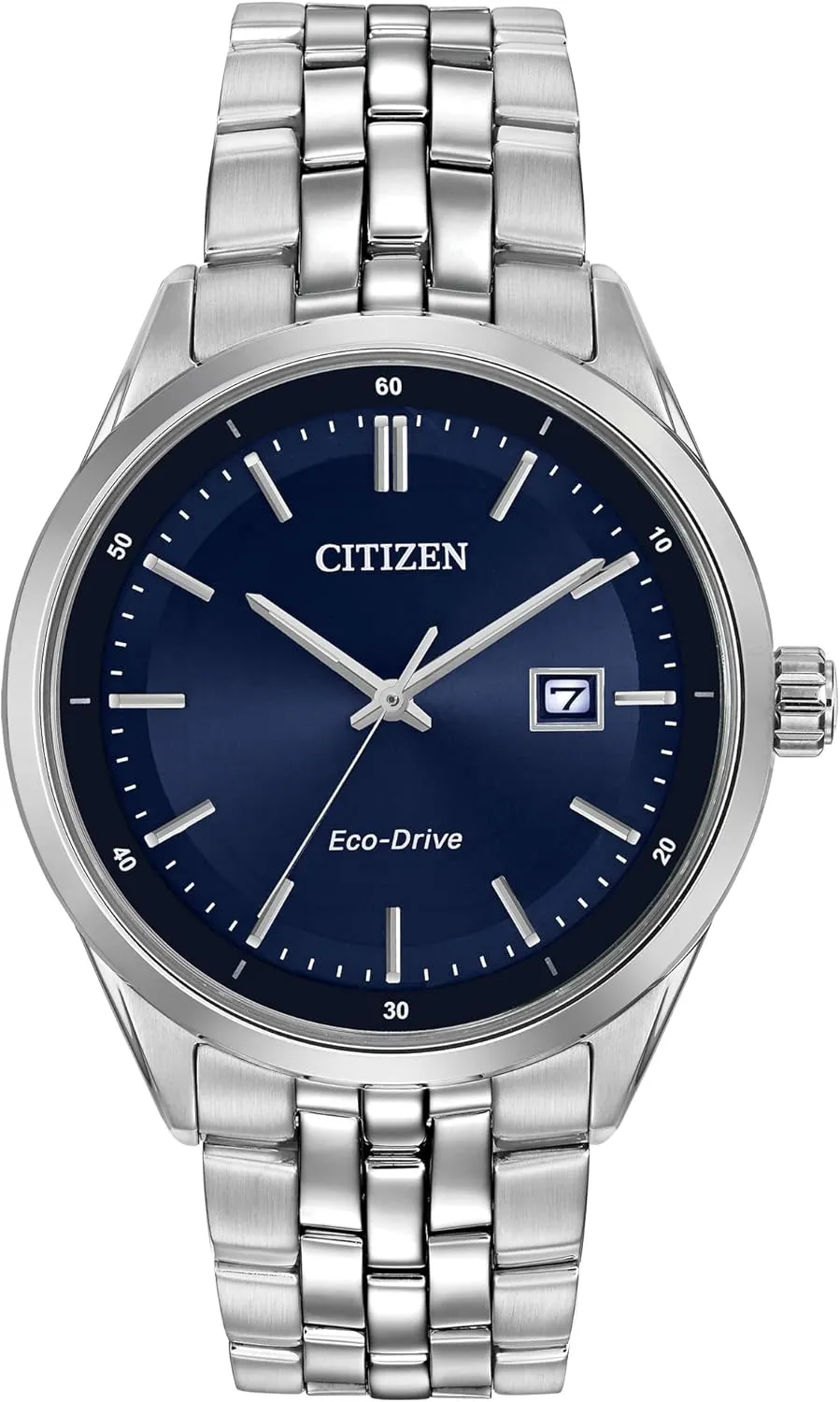 Eco-Drive appreciate Watch, 3-Hand Date, Sapphire Crystal CITIZEN Men's Classic Addysen 