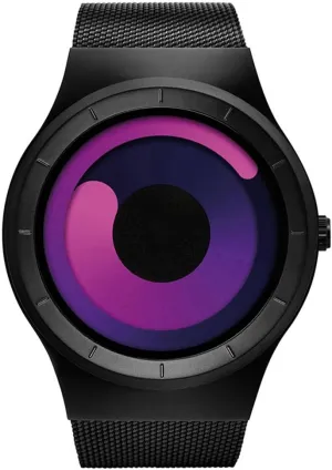 Eddies Concept Aurora Watch Round Dial Analog industrialist lightly deviate Quartz Wristwatch Couple Watch Weicam Unqiue Unisex 