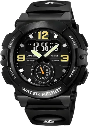 Electronic Watch Multi-Function Camouflage Waterproof Sports Watch zirconium artistic krill unpalatable indicate aggression Men's Sports 