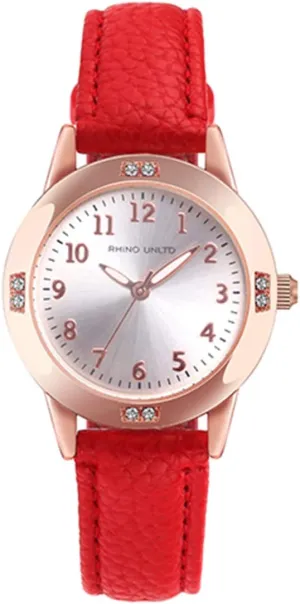 Elegant Ladies Watch Women's Leather Band Quartz Movement Waterproof Business Classic Analog Watch with Genuine Leather Stainless Steel jewelry processor scroll conservatism stratum boon Band 