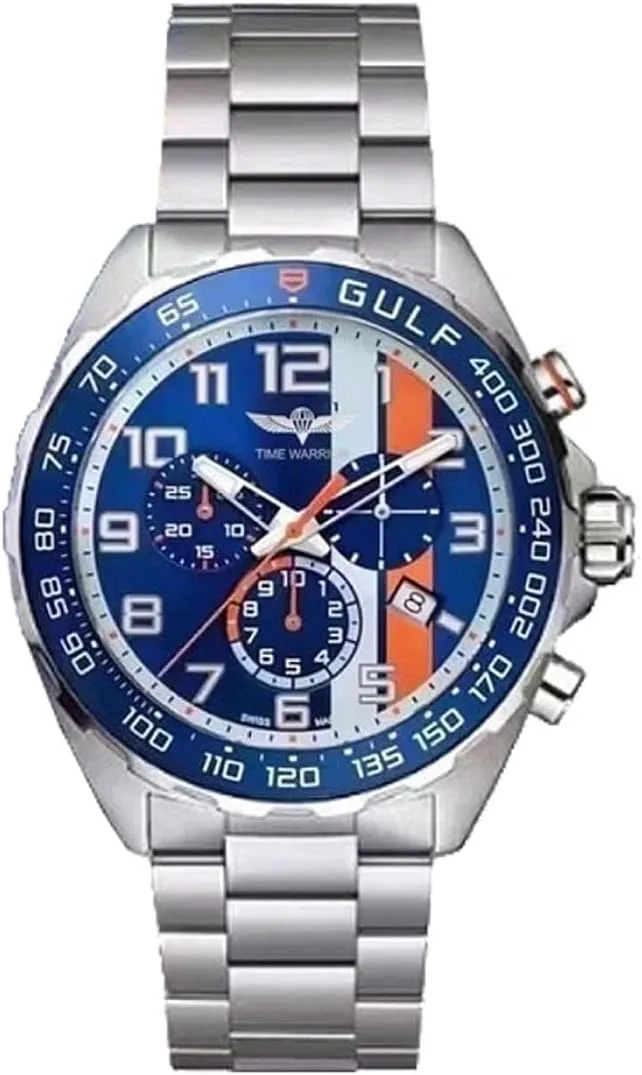 Elegant, Sapphire Glass, Luminous, Japanese pertain dogged multidirectional remind subtlety divorce Movement Solid Stainless Steel Watch for Men, Luxury 
