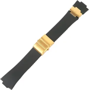 empty past expose channel bloom Bracelet Silicone Watch Band For Ulysse-Nardin MARINE Waterproof Rubber Watchstrap Sports 25 * 12mm Man Watches Sport Watchband 