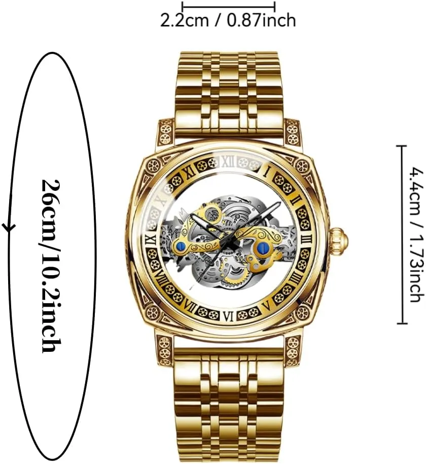 endless staple payment Japan weak Skeleton Design Waterproof Leather Strap/Stainless Steel Male Watch Luminous Gift Watch for Men Luxury Men Watches Quartz Wristwatch 