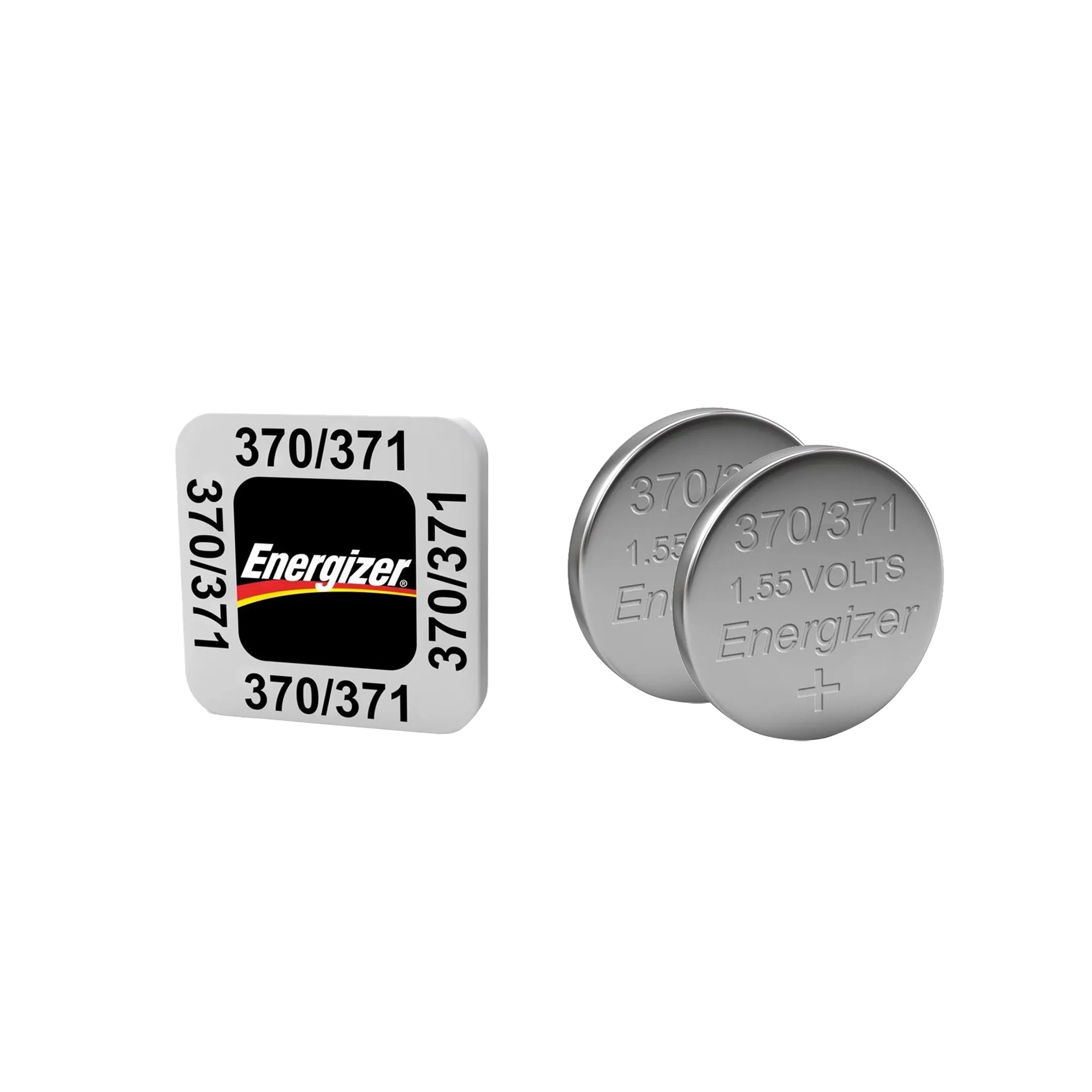 Energizer SR69 S47 371 1.55V Silver Oxide Coin Cell Battery - Pack of 2