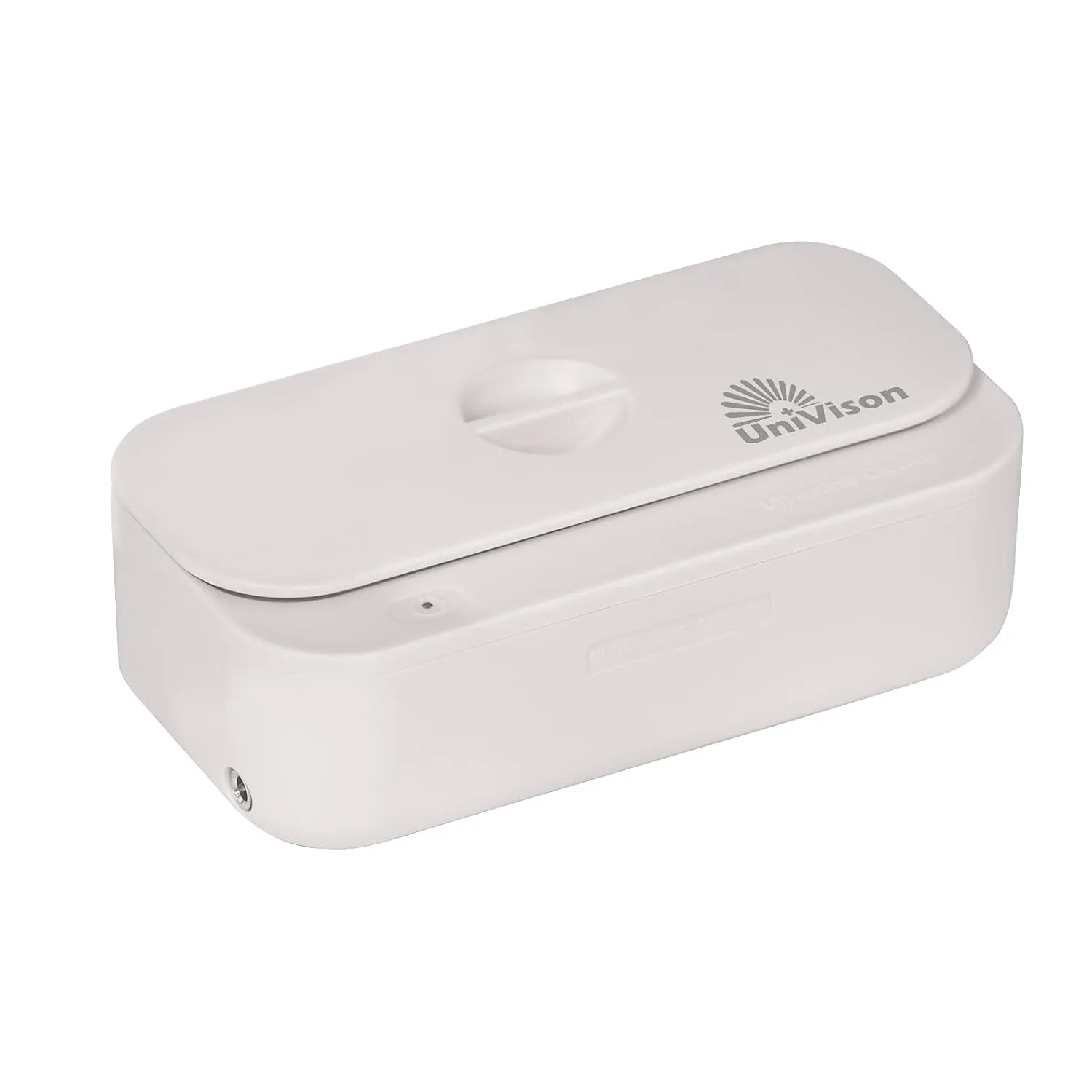 Eyeglasses, Rings, Coins,Jewlelry, Watch with Digital Timer DL240 (White) Swiss Ultrasonic Cleaner for 