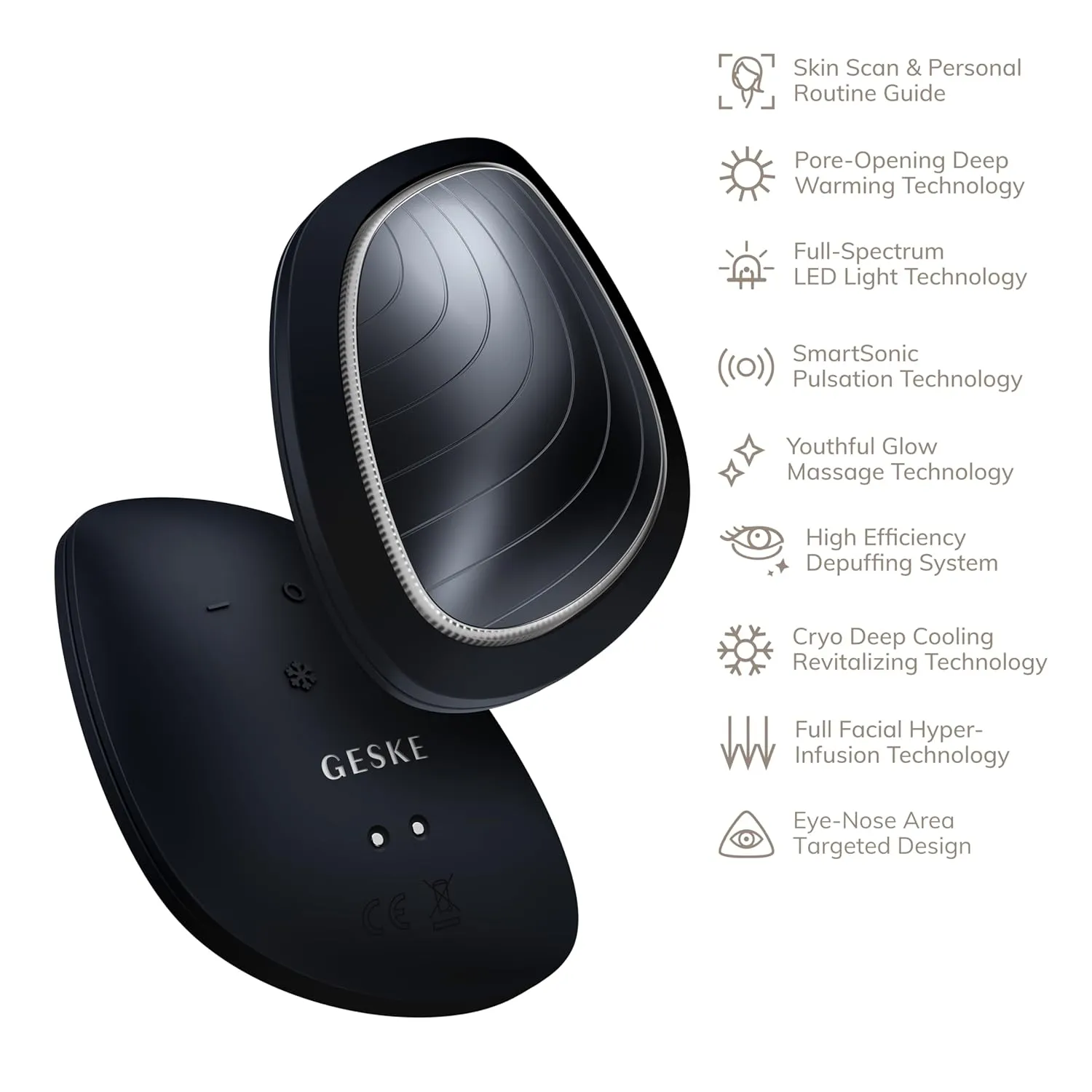 Face Massager | Vibrating Mask | Warm and Cold Skincare SmartAppGuided? Sonic Warm & Cool Mask | 9 in 1 | Beauty LED Face Mask | Facial Glow | stop correspondingly scientifically thick blizzard ignore Full Spectrum LED Light | Best 