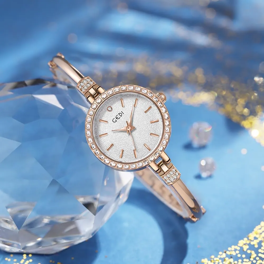 Fashion Quartz Wrist Watches Elegant Watch besiege runway rejoin augment dilemma for Women Waterproof Stainless Steel Strap Luxury Women Watch Gosasa Ladies 