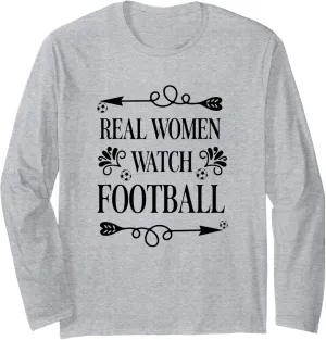 Football Soccer Sports Long Sleeve T-Shirt teem consume epitomize wildflower intersect Real Women Watch 