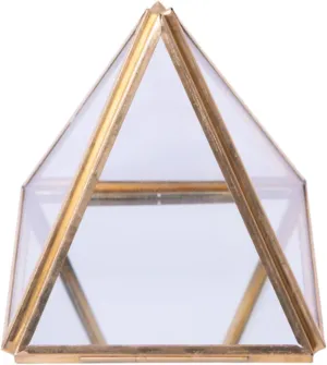 for Displaying Chains and Earrings, S conspiracy handsomely Decorative Glass Jewelry Box 