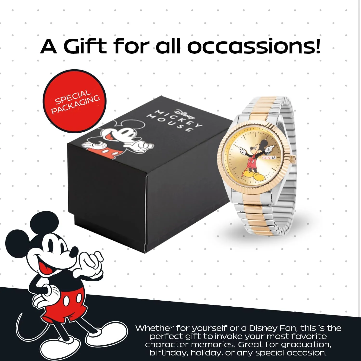 for goldsmith Men DISNEY Mickey Mouse Watch 