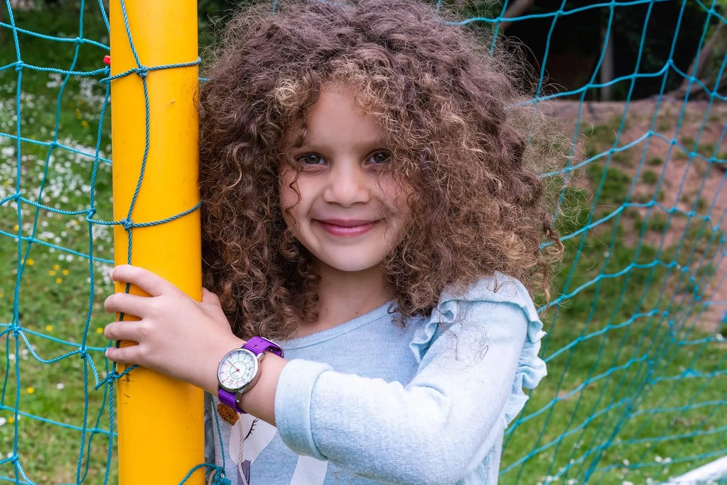 For Kids - 2 Step Time Teacher Watch - 12-24 Hr Easy to Read Dial EasyRead Time Teacher - Teaching Watch For Kids - Boys racial & Girls Analog Watch - Kids Learning Watch - Learn to Tell The Time Wrist Watch 
